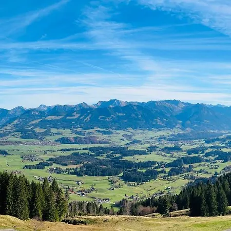 Fewo Fraeulein-Fink - Alpsee 5 Min - Neue Grosszuegige Suedterrasse Mit Garten - Gratis Wlan - Waschmaschine - Garage Oberstaufen Exterior photo