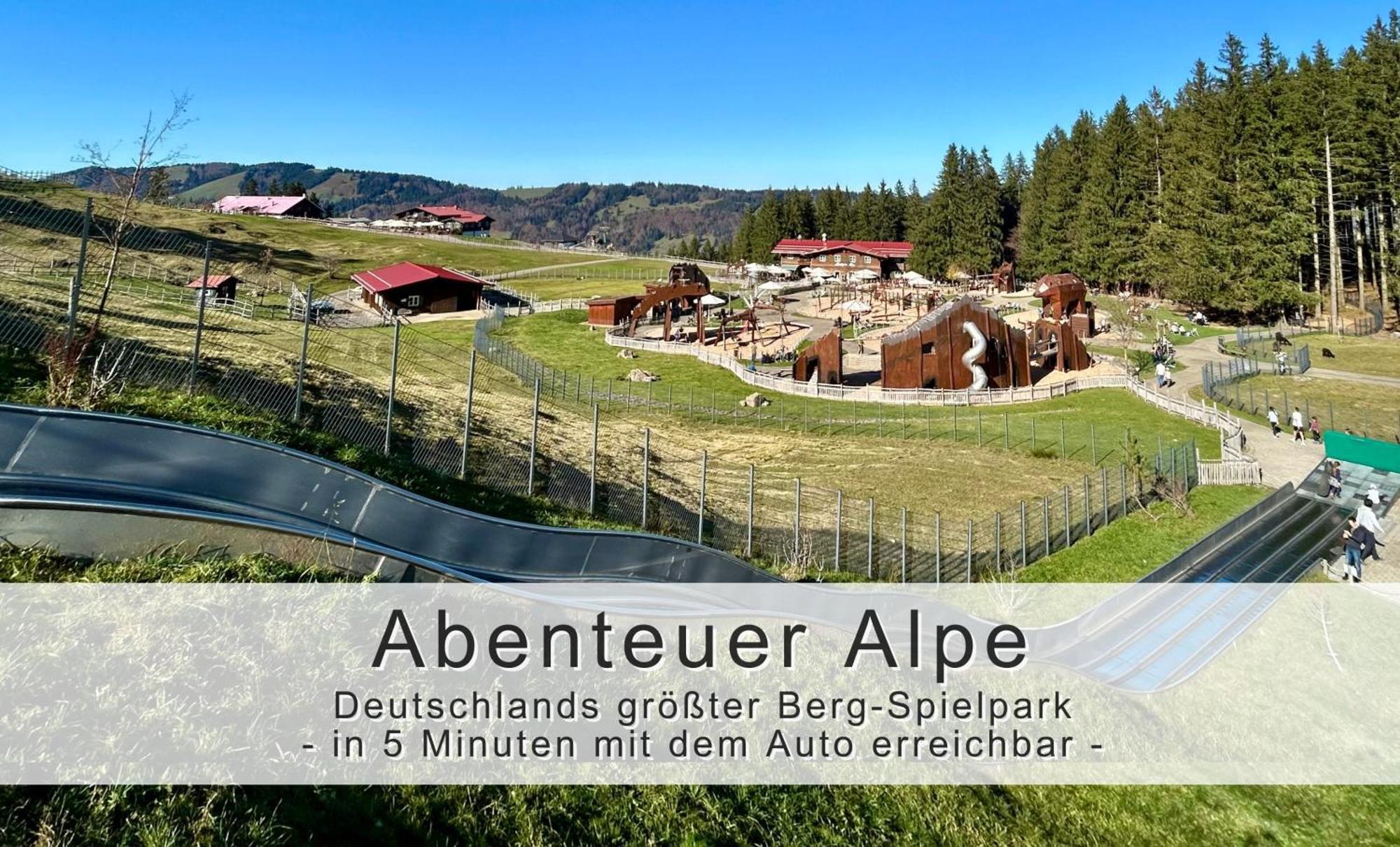 Fraeulein-fink - Alpsee 5 Min - Neue Grosszuegige Suedterrasse Mit Garten - Gratis Wlan - Waschmaschine - Garage Oberstaufen