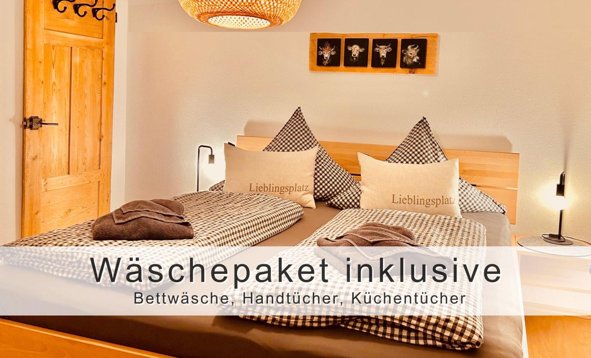 Fraeulein-fink - Alpsee 5 Min - Neue Grosszuegige Suedterrasse Mit Garten - Gratis Wlan - Waschmaschine - Garage Apartment *